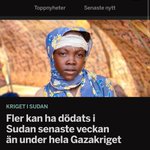Fler kan ha dödats i Sudan senaste veckan än under hela Gazakriget