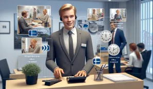 Kontorsreceptionister