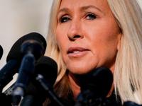 Marjorie Taylor Greene lämnar kongressen efter Trumpbråk