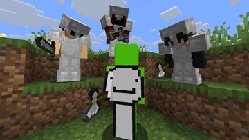 Minecraft Speedrunner VS 5 Hunters REVIVAL – Dream