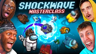 SIDEMEN AMONG US SHOCKWAVE MASTERCLASS: EXPLODE PLAYERS OUT OF THE MAP TO WIN – MoreSidemen
