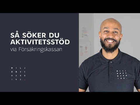 Aktivitetsstöd och försäkringskassan